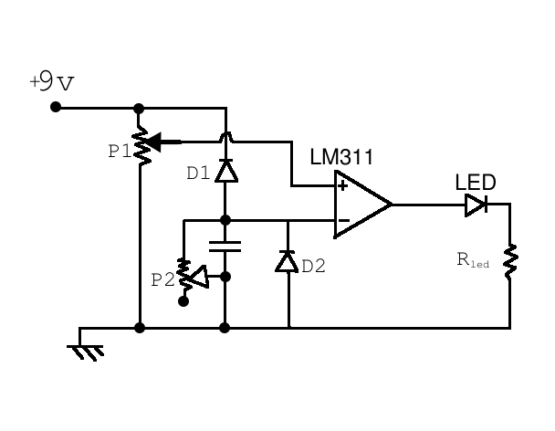 A crude diagram of my circuit